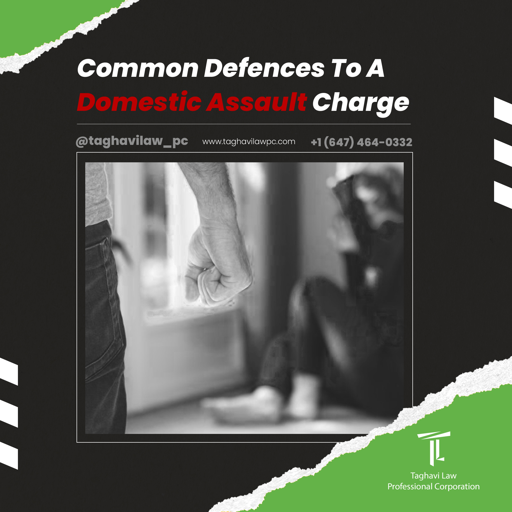 Common Defenses To A Domestic Assault Charge